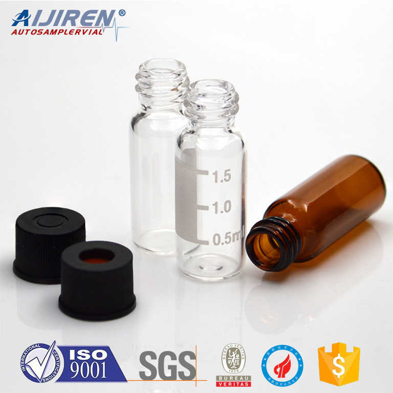 <Standard Opening 2ml hplc 8-425 glass vial with pp cap Aijiren Tech